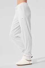 Muse Sweatpant - White Heather