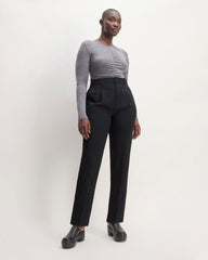The Japanese GoWeave Way-High® Tapered Pant | Black