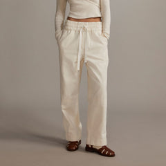The Canvas Organic Cotton Pull-On Pant | Bone
