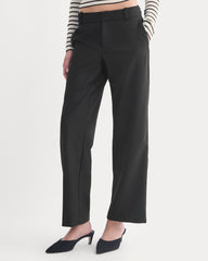 Straight-Leg Trouser in Tailor Twill | Black