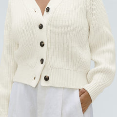 The Texture Cotton Cardigan | Canvas