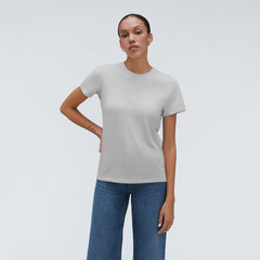 The Organic Cotton Crew Tee | Ice