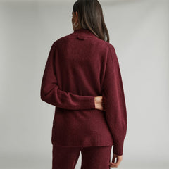 The Cozy-Stretch Pullover | Brandy
