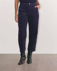 The Utility Barrel in Corduroy | Navy