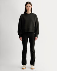 Luxe Fleece Sweatshirt | Black