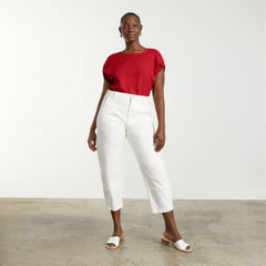 The Drawstring Tunic | Goji Berry
