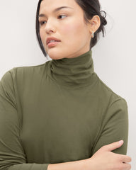 The Organic Cotton Turtleneck | Kalamata