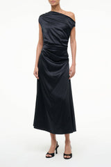 PHARE SILK DRESS | BLACK
