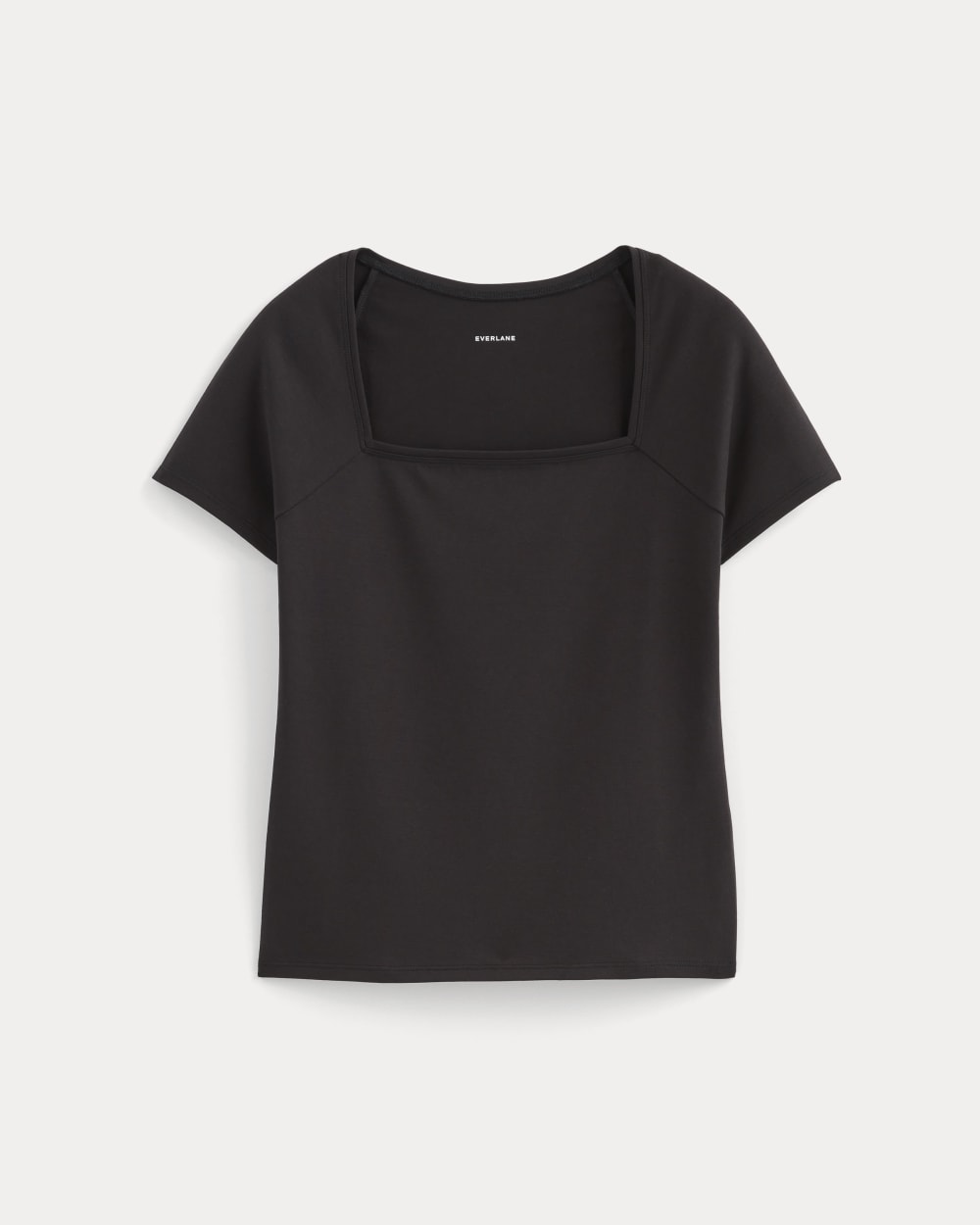 The Form Square-Neck Top | Black