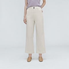 The Organic Wide-Leg Pant | Bone