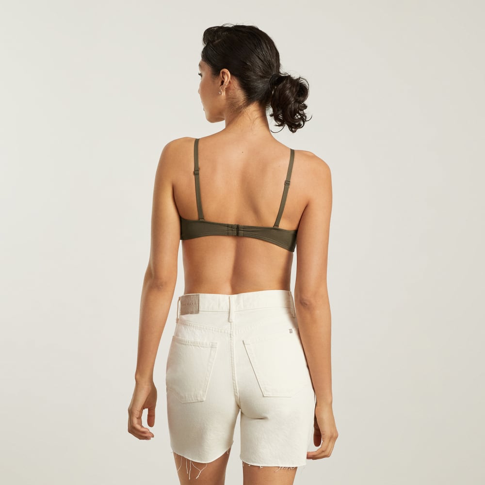 The Scoop-Neck Bikini Top | Beech