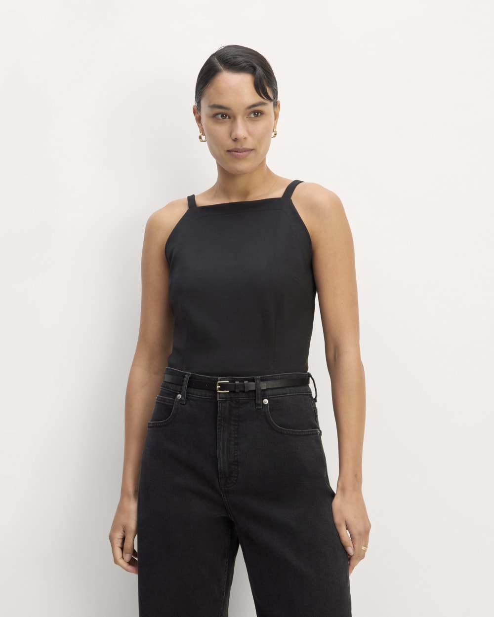 The Dream High-Neck Tank | Black