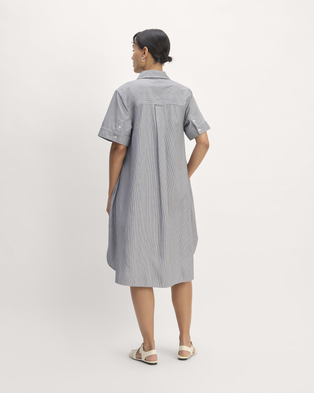 The Daytripper Dress | White / Black
