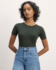 The Luxe Rib Crew | Scarab