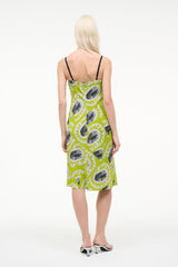 EVANGELINE DRESS | PADDLE OUT CHARTREUSE
