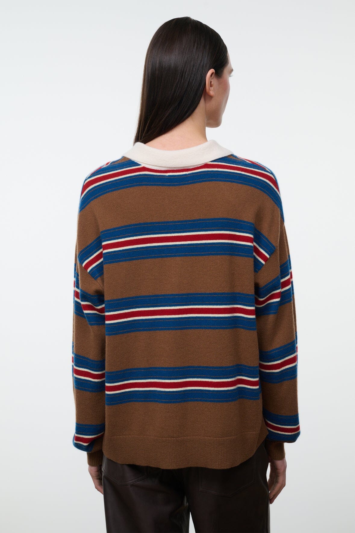 Michael Cashmere Sweater | Savoy Stripe
