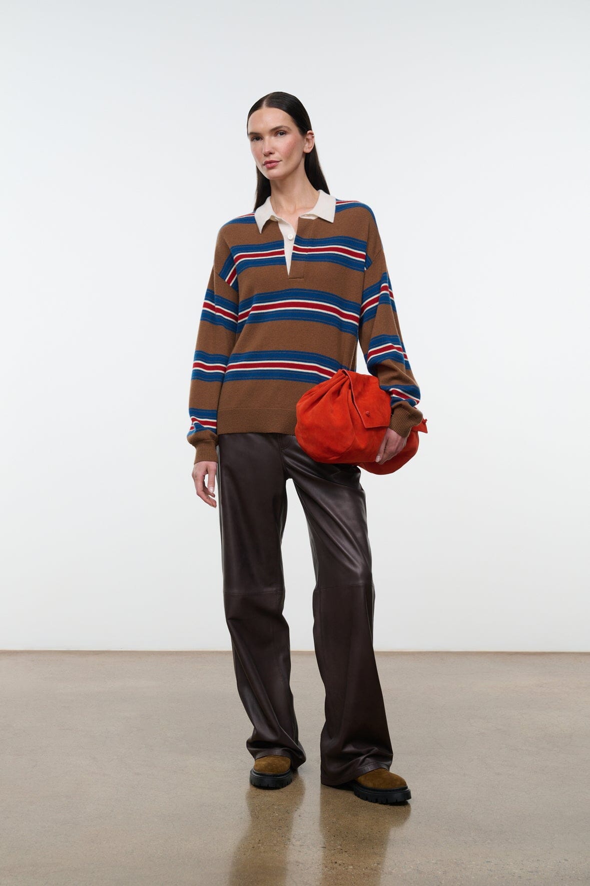 Michael Cashmere Sweater | Savoy Stripe