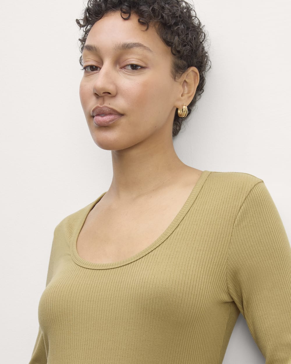 The Shimmy Long-Sleeve Tee | Fennel Seed