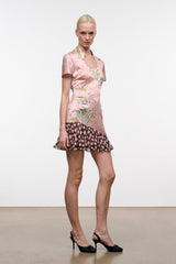 RAE SILK DRESS | TAPESTRY ROSE MULTI