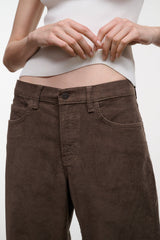 Gus Relaxed Jean | Oyster Corduroy