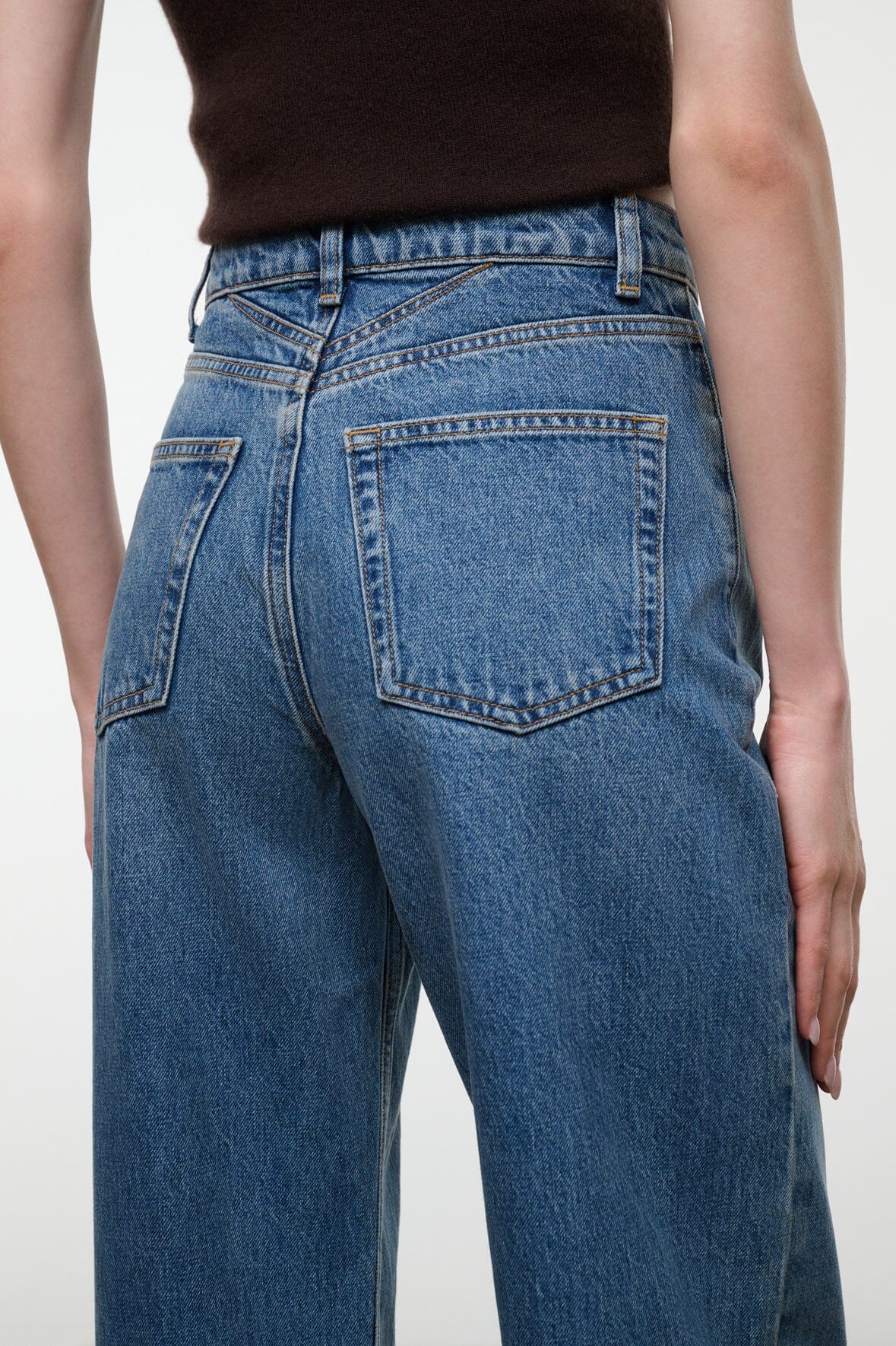 Leo High Rise Jean | Vintage Wash