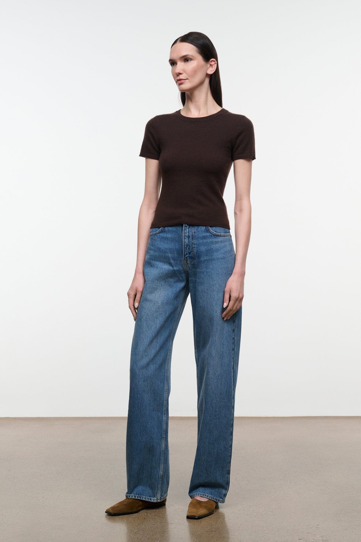 Leo High Rise Jean | Vintage Wash