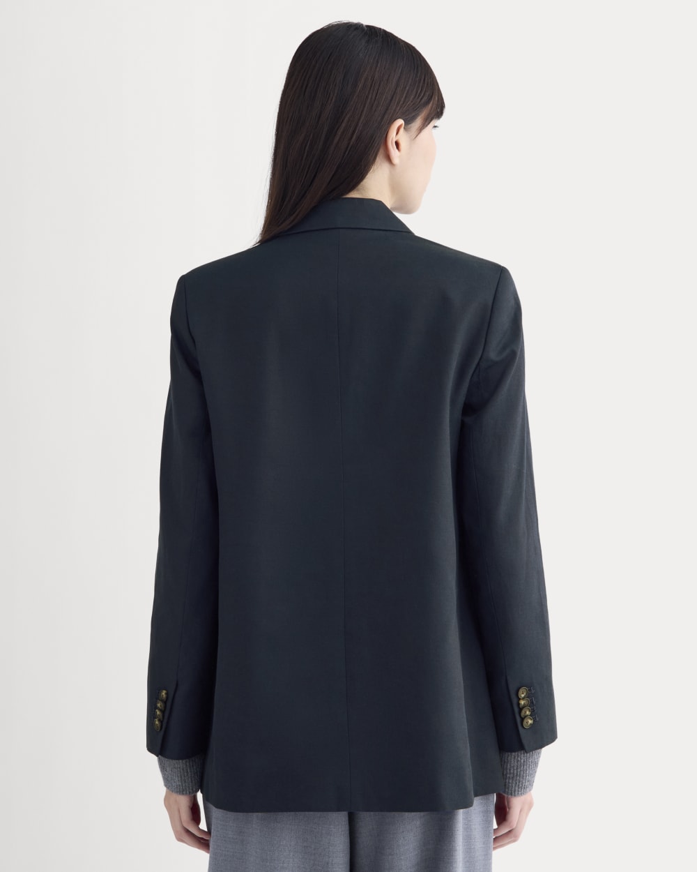 The Oversized Blazer in Buttersmooth | Navy