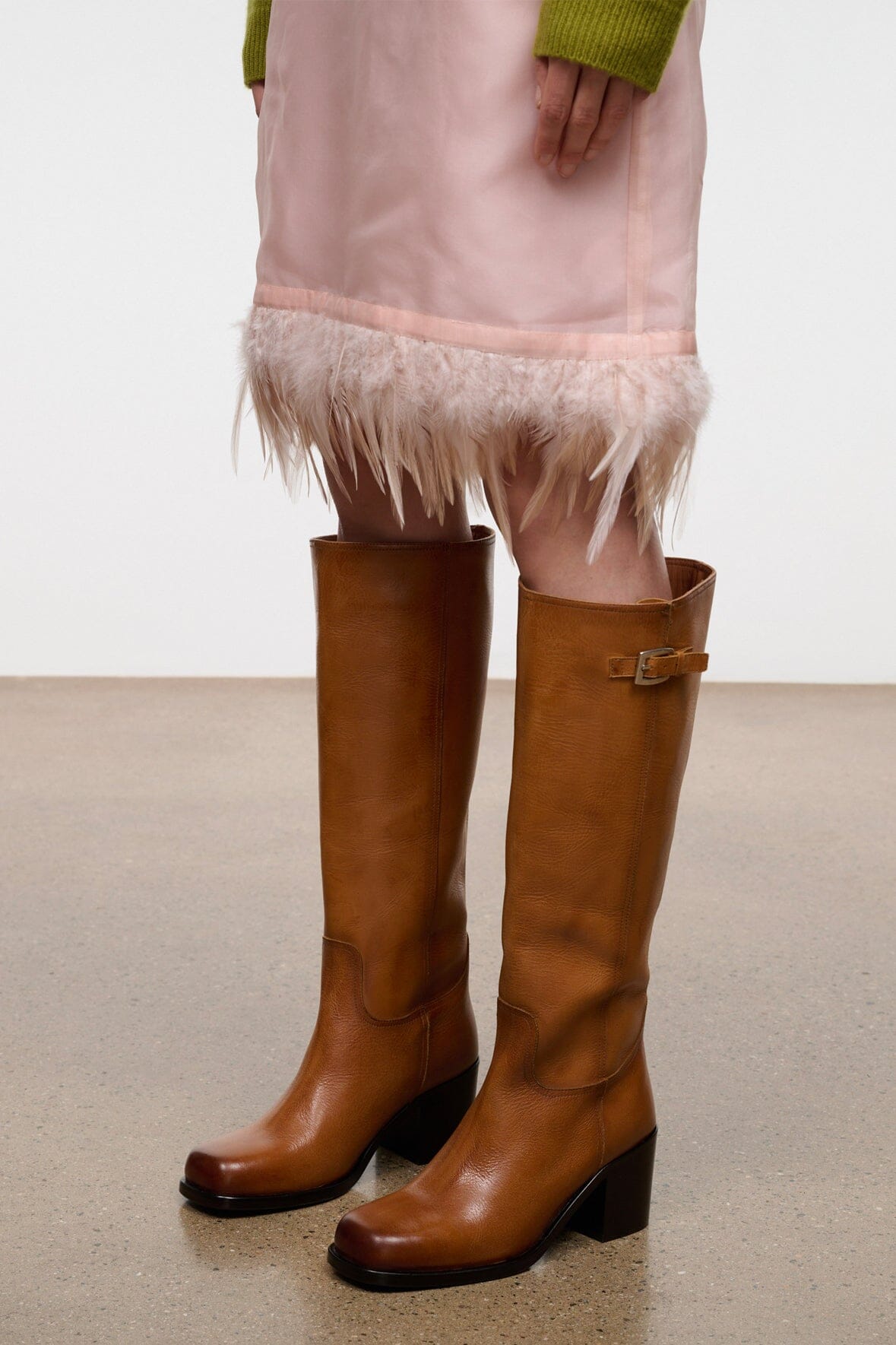 Brooklyn Boot | Cashew Distressed