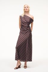 PHARE SILK DRESS | REDONDO STRIPE