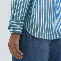 The Must-Have Oxford Shirt | Lapis Blue / Bright Jade / Optic White