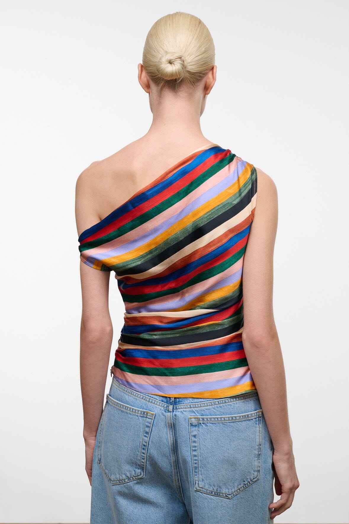 PHARE SILK TOP | ARTIST STRIPE