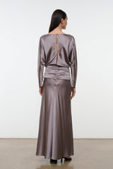 FREDA SILK DRESS | ZINC
