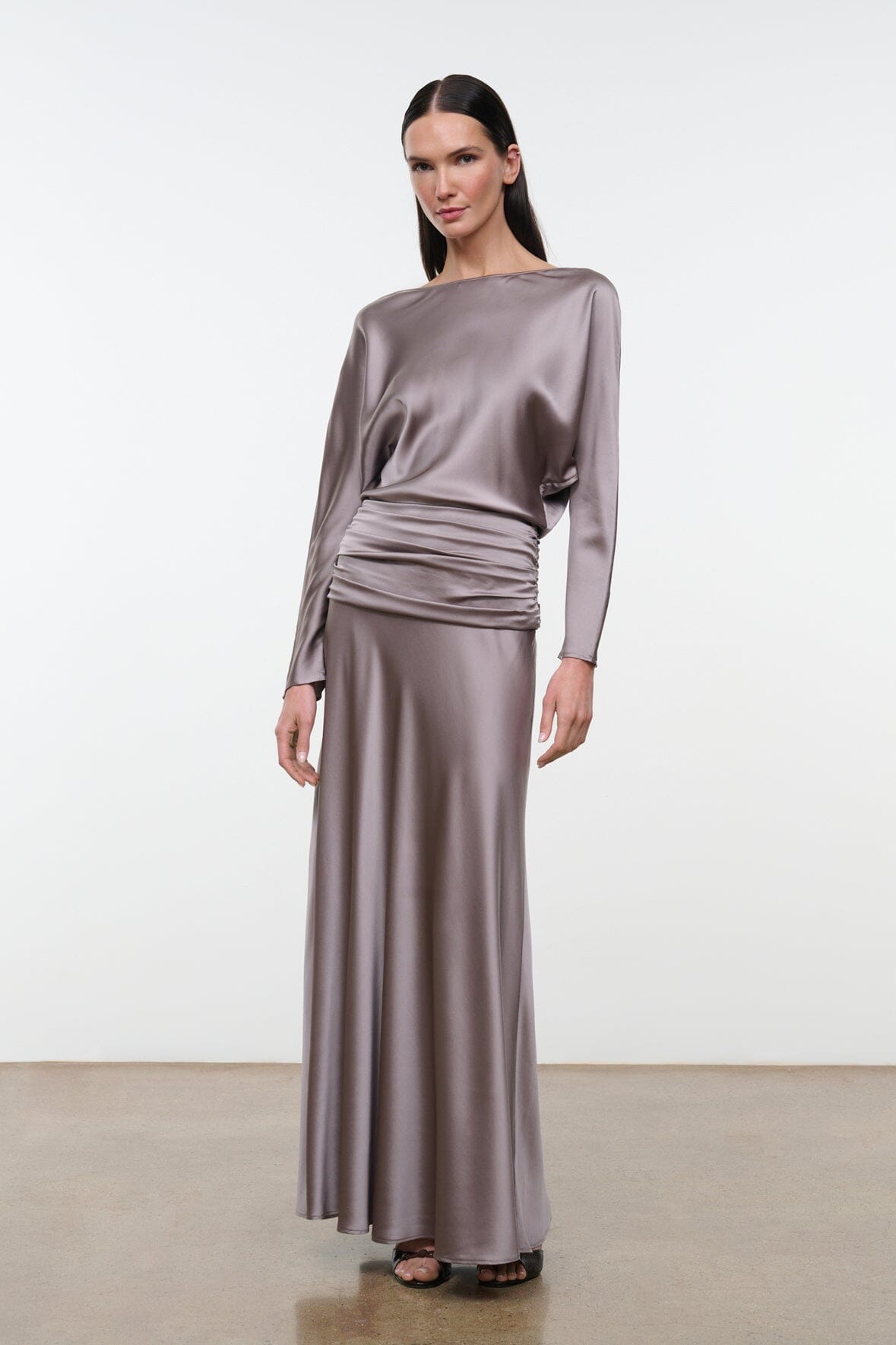 FREDA SILK DRESS | ZINC