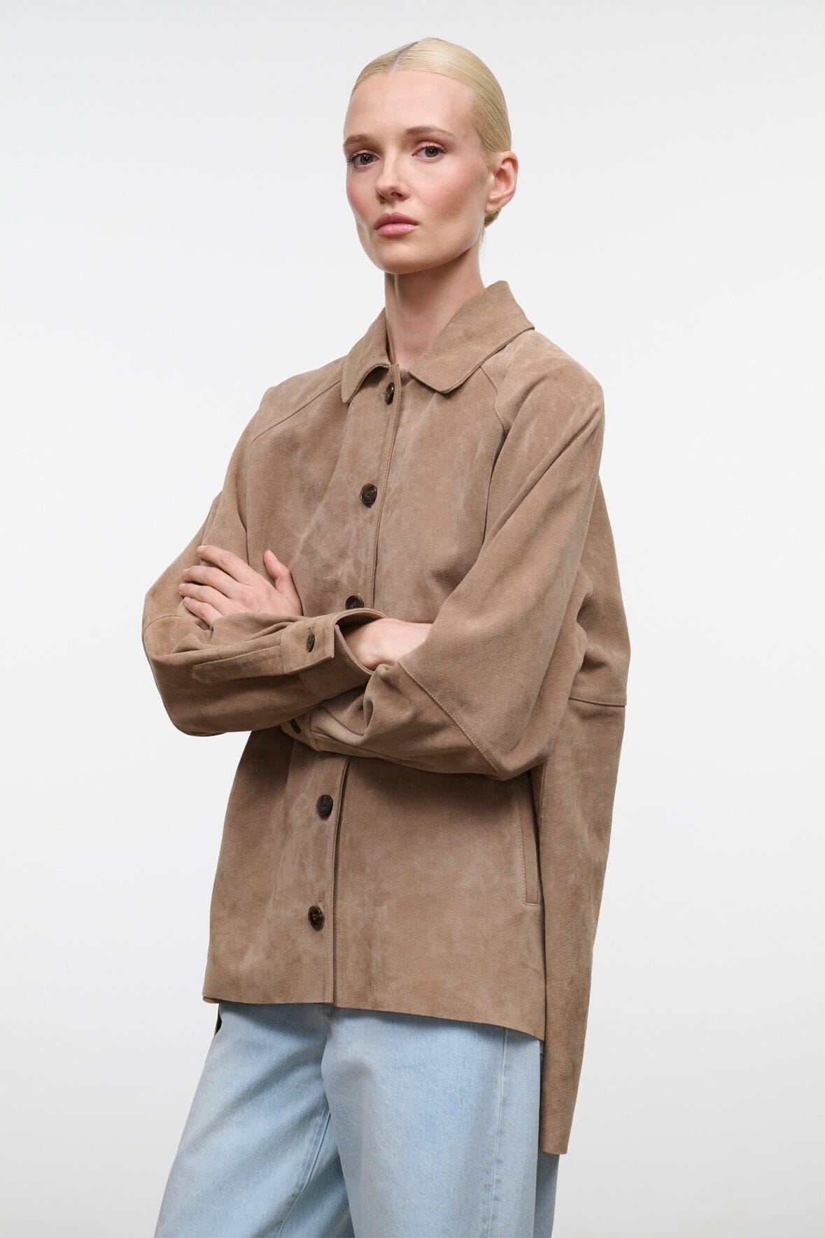 Josette Suede Shirt | Dune