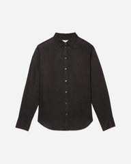 The Must-Have Shirt in Linen | Black