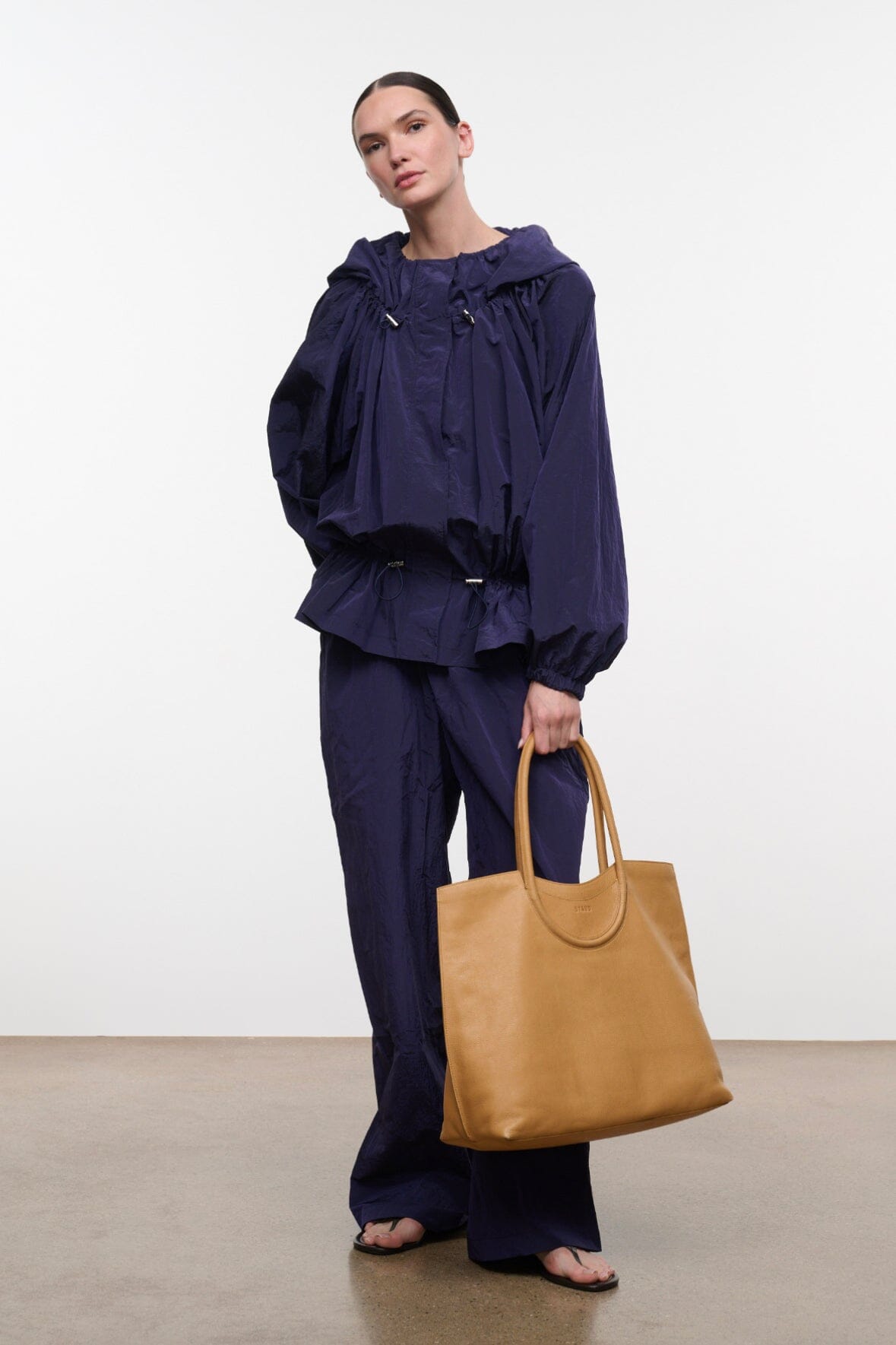Maude North South Tote | Cashew