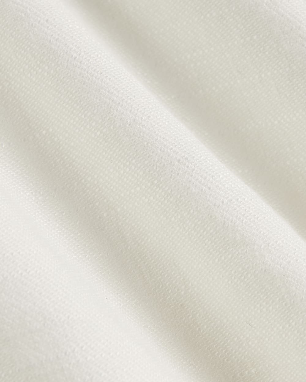 The Square Tank in Stretch Linen | White