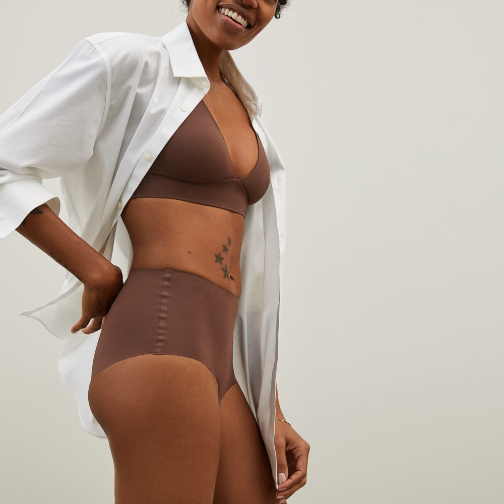 The Invisible High-Rise Hipster | Dark Tan