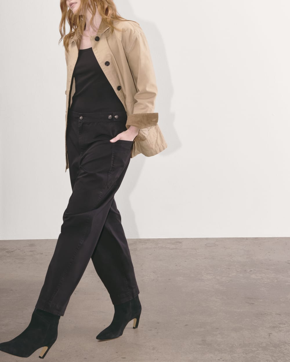 The Barrel Pant | Black