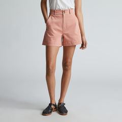The Way-High® Twill Short | Light Rose
