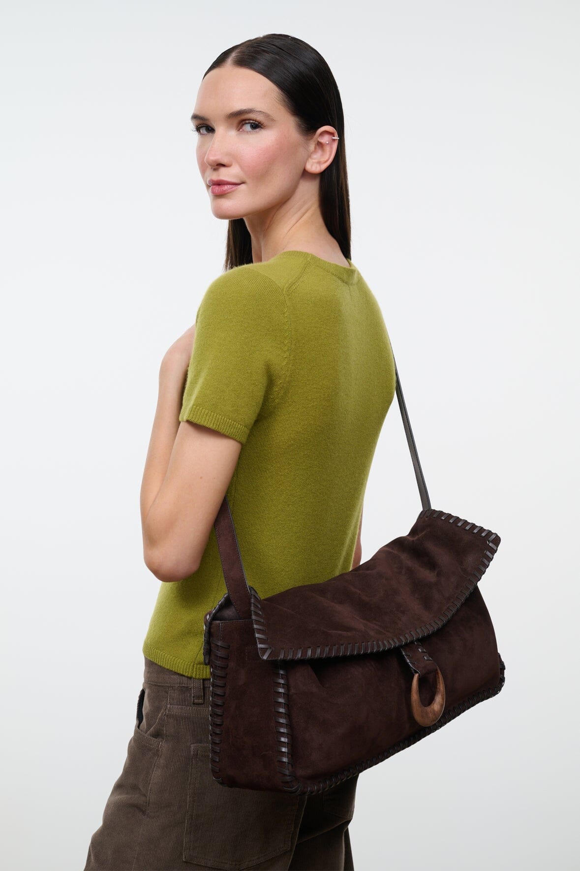 Harlow Messenger Bag | Espresso