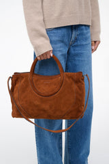 Maude Satchel | Tabac Suede