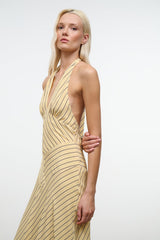 LOUISE SILK DRESS | MONDAY STRIPE