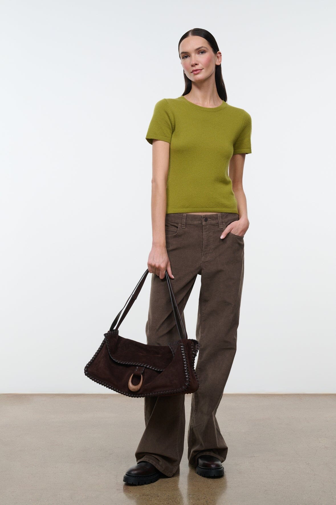 Harlow Messenger Bag | Espresso