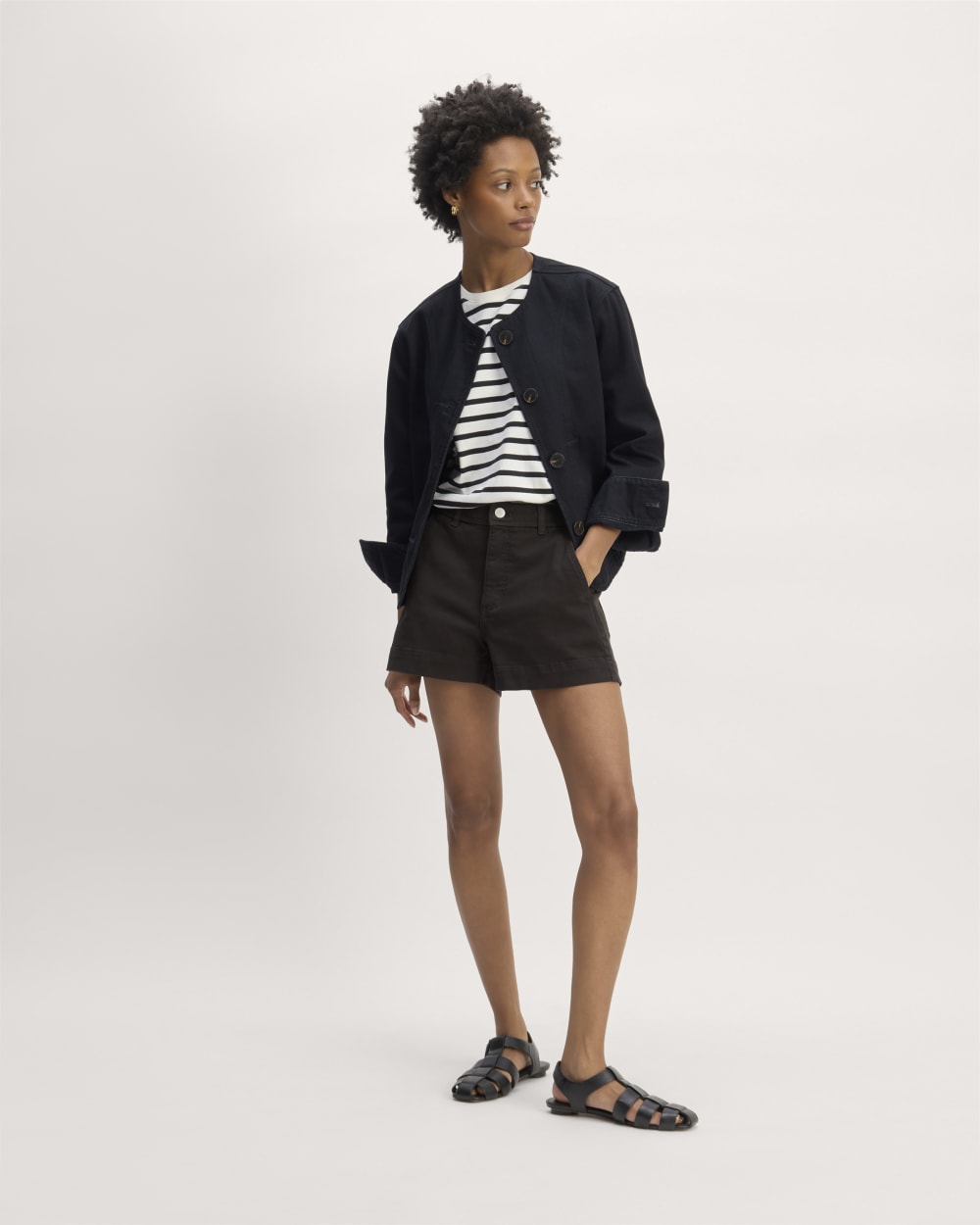 The Organic Way-High® Shortie Short | Black