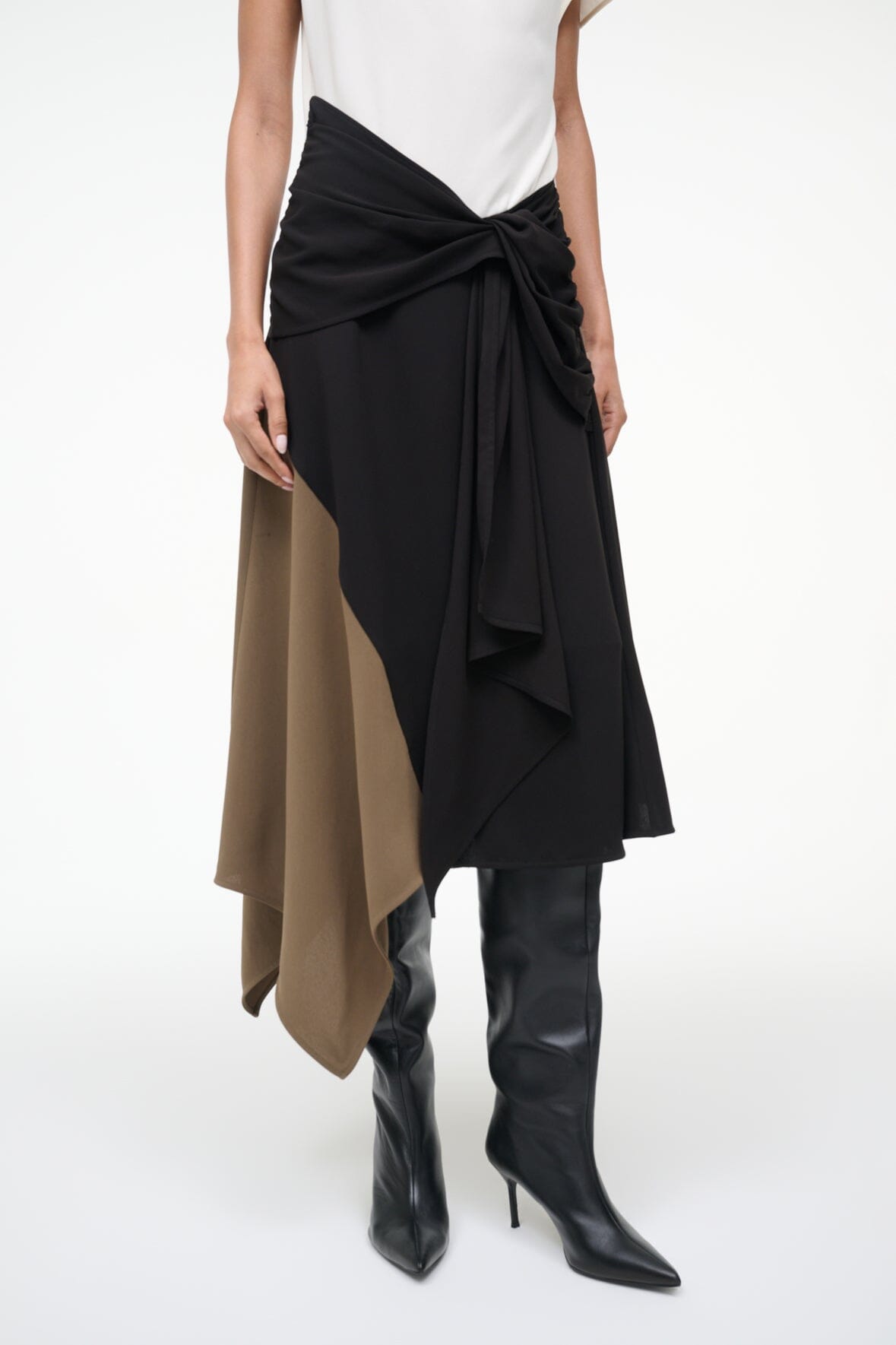 DAVINA DRESS | BLACK MULTI
