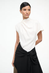 DAVINA DRESS | BLACK MULTI