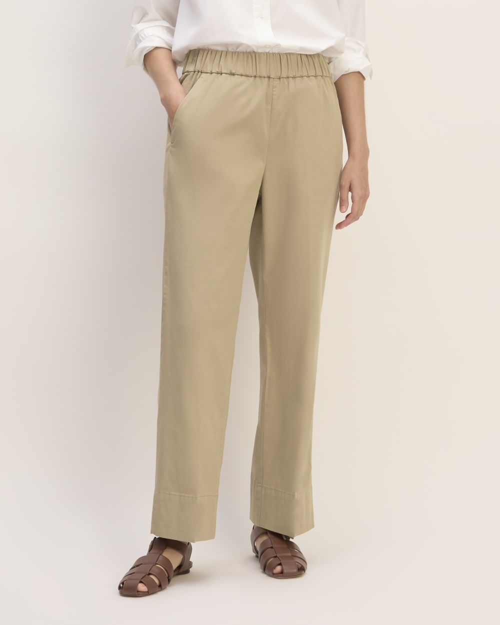 The Easy Pant | Trench Coat Khaki