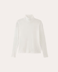 The Air Turtleneck | White