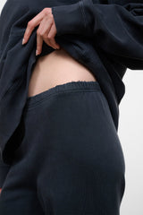 Stroll Terry Pant | Washed Black